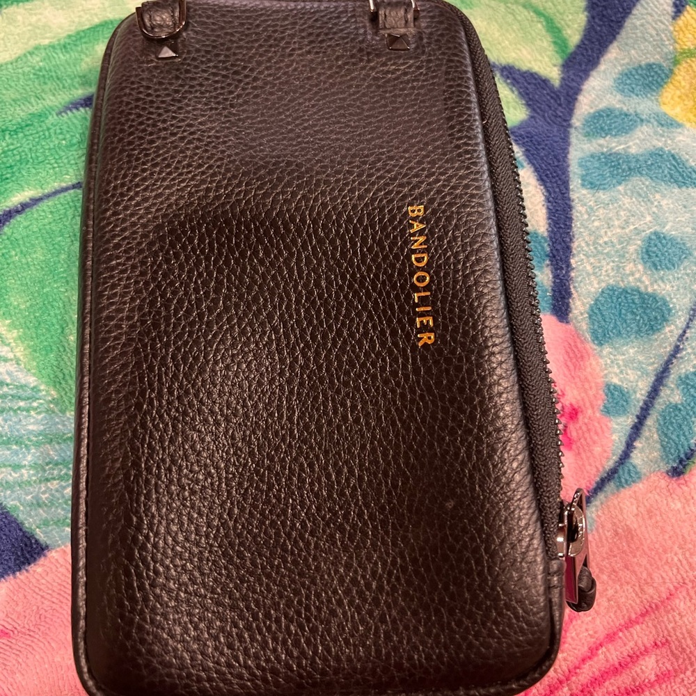 Bandolier zip pouch with storage bag